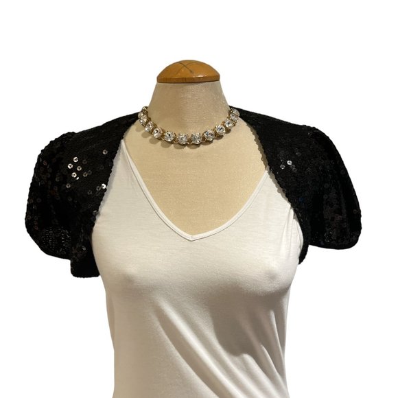 B DARLIN Sequins Shrug Size Small Taylor Swift Swifty Clothing Very Cute - Picture 3 of 10